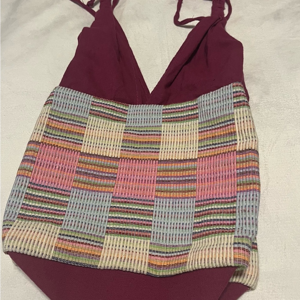 Handcrafted Woven Hobo Bag with Elephant Medallion - Picture 8 of 8